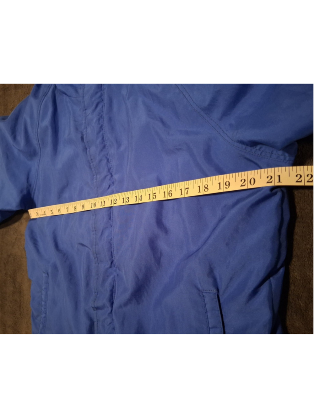 Vintage 80s 90s Petanne GORE-TEX Mens Medium Rain Jacket Hooded Coat Blue Canada - Picture 9 of 10